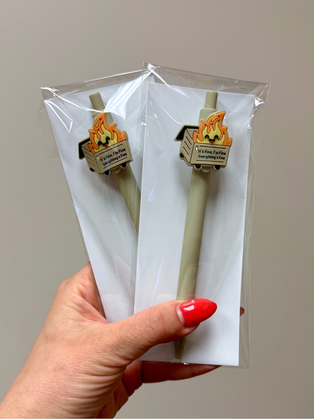 Positive Dumpster Fire Pens 🔥 Funny & Inspirational Gift! (2) - Picture 7 of 10